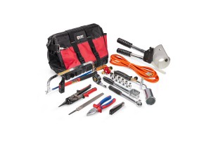 Набор инструментов для монтажа муфт НИМ-2 «Бумага + Винил» 10 предметов в сумке