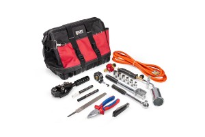 Набор инструментов для монтажа муфт НИМ-3 «Сшитик» 9 предметов в сумке