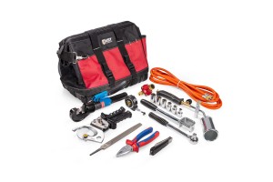 Набор инструментов для монтажа муфт НИМ-70, 8 предметов в сумке