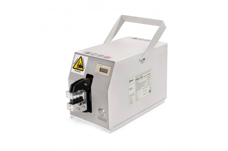 Пресс-клещи электрические ПКЭ-03 серия ПРОФИ для опрессовки наконечников и разъемов матрицами МПК