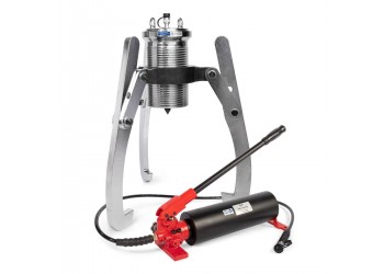 Съемник гидравлический с выносным насосом СГН-100 серия ПРОФИ усилием 100 т, диаметром захвата 950 мм и глубиной захвата 490 мм