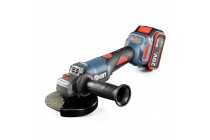 фото Угловая шлифовальная машина GB-20-125R серия ПРОФИ с поворотной рабочей головой, регулировкой частоты вращения и максимальным размером оснастки до 125 мм