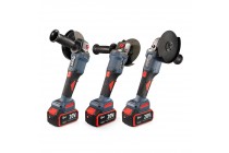 фото Угловая шлифовальная машина GB-20-125R серия ПРОФИ с поворотной рабочей головой, регулировкой частоты вращения и максимальным размером оснастки до 125 мм