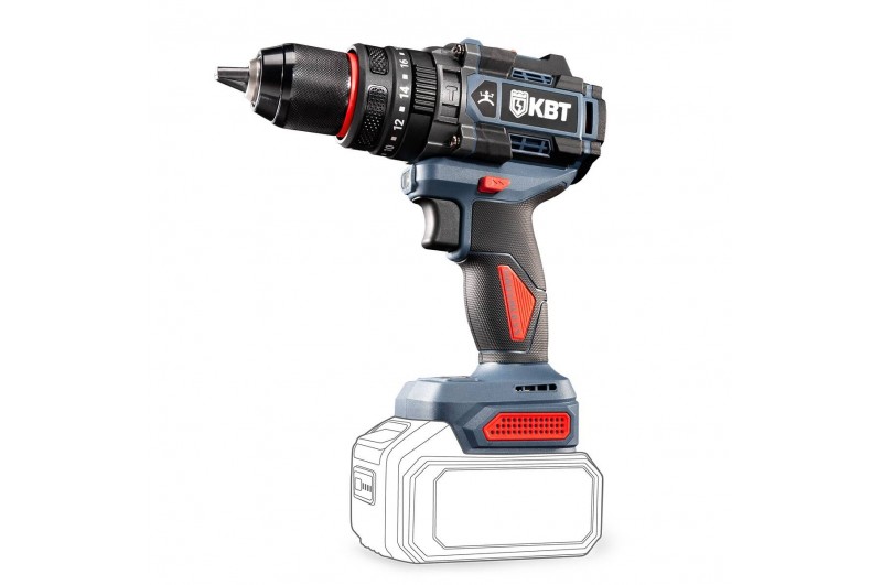 Ударная дрель-шуруповерт DB-20-160 без АКБ и ЗУ серия ПРОФИ с максимальным размером оснастки до 13 мм