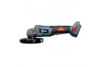 фото Угловая шлифовальная машина GB-20-125R без АКБ и ЗУ серия ПРОФИ с поворотной рабочей головой, регулировкой частоты вращения и максимальным размером оснастки до 125 мм