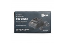 фото Зарядное устройство B20-CH20A для аккумуляторов слайдерного типа