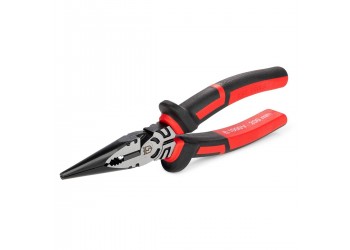 Длинногубцы диэлектрические 200 мм серия ERGOLINE для работ под напряжением до 1000 В