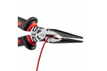 фото Длинногубцы диэлектрические 200 мм серия ERGOLINE для работ под напряжением до 1000 В