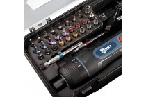 фото Отвертка аккумуляторная SD-4-5 серия ПРОФИ со сменными битами для закручивания и откручивания шурупов, винтов и других крепежных резьбовых изделий