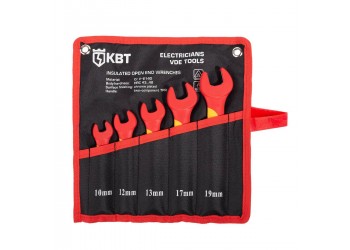 Набор диэлектрических однорожковых ключей НИК-Р-05 серия ПРОФИ для работ под напряжением до 1000 В