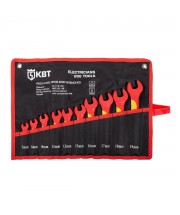 Набор диэлектрических однорожковых ключей НИК-Р-10 серия ПРОФИ для работ под напряжением до 1000 В