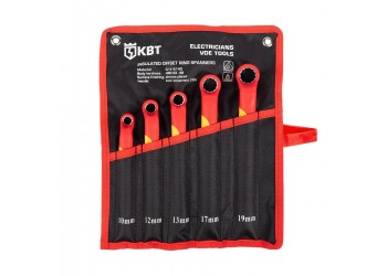 Набор диэлектрических накидных ключей НИК-Н-05 серия ПРОФИ для работ под напряжением до 1000 В