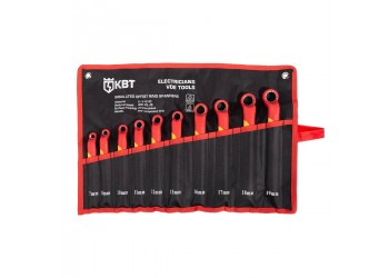 Набор диэлектрических накидных ключей НИК-Н-10 серия ПРОФИ для работ под напряжением до 1000 В