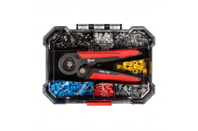 Набор втулочных наконечников НШВИ К-1490-1 в пластиковом двухярусном органайзере