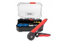 фото Набор втулочных наконечников НШВИ К-1490-1 в пластиковом двухярусном органайзере