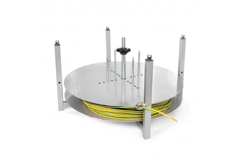 Устройство размотки провода DR-50 серия ПРОФИ диаметр поворотного стола 480 мм