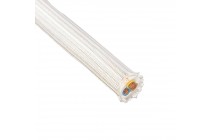 фото Оплетка защитная XH600-8 высокотемпературная из стекловолокна