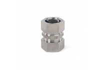 фото Муфта соединительная СТМ (INOX) 15 (1/2'') труба-металлорукав из нержавеющей стали