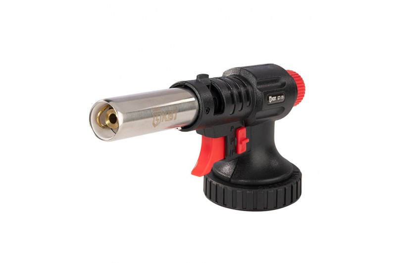 Горелка-насадка газовая с пьезоподжигом GT-19 серия ПРОФИ для газовых баллонов с цанговым соединением