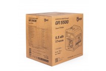 фото Генератор инверторный 5.5 кВт GFI 5500 серия ПРОФИ с номинальной мощностью 5000 Вт