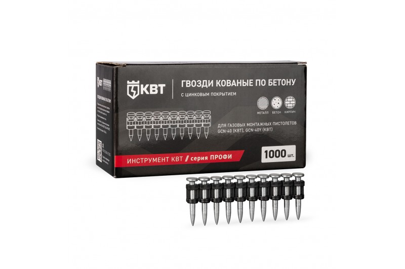 Гвозди кованые по бетону GGN-3032MG серия ПРОФИ 3.05х32 мм, 1000 шт.