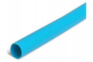 Термоусадочная трубка 2:1 ТНТнг-LS-4/2 синяя (нарезка 1м) КВТ 72398