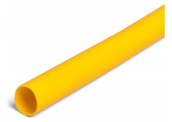 Термоусадочная трубка 2:1 ТНТнг-LS-6/3 желтая (нарезка 1м) КВТ 72399