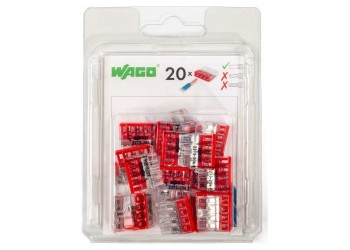 Клеммы WAGO 2273-204/996-020 (4Х2,5мм2) (мини-упаковка 20 шт.) 76069