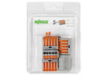 Клеммы WAGO 222-415/996-005 (5Х2,5мм2) (мини-упаковка 5шт.) 76084