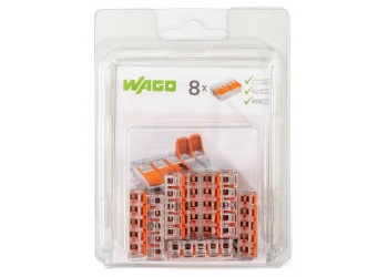 Клеммы WAGO 221-415/996-008 (5Х4,0мм2) (мини-упаковка 8шт.) 76088