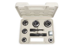 Набор матриц для пробивки отверстий НМПО-Т серия ПРОФИ под дюймовые стальные трубы