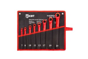 Набор диэлектрических накидных ключей НИИ-25 серия ЭКСПЕРТ (КВТ)