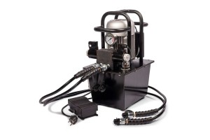 Помпа электрогидравлическая ПМЭ-7100-К2 серия ПРОФИ двухстороннего действия с объемом маслобака 10,0 л