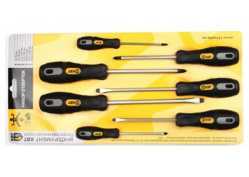 Набор (hex) отверток КВТ 56725